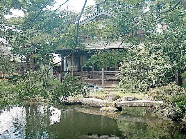 行在所、池掃除の模様　～7/9（水）　3年ぶり～
