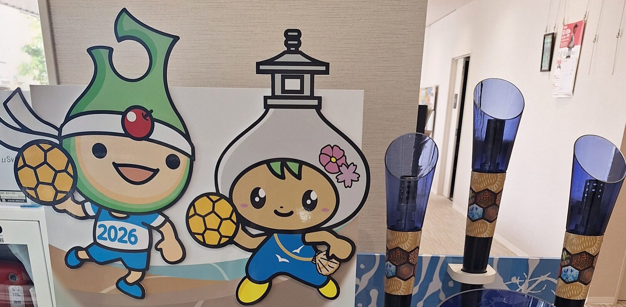 【炬火リレー開催されました！】～青の煌めきあおもり国スポ　100日前記念～