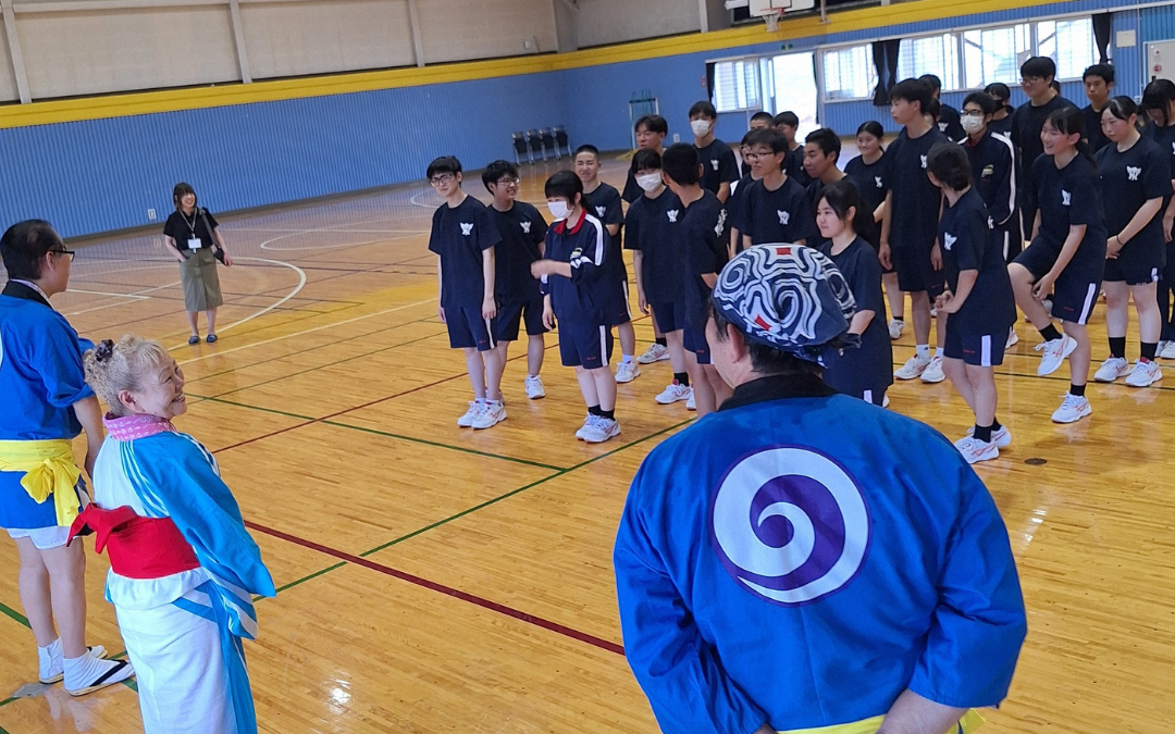 【野辺地町ササ踊り体験】野辺地高等学校1年生～7/10.16　2日間～